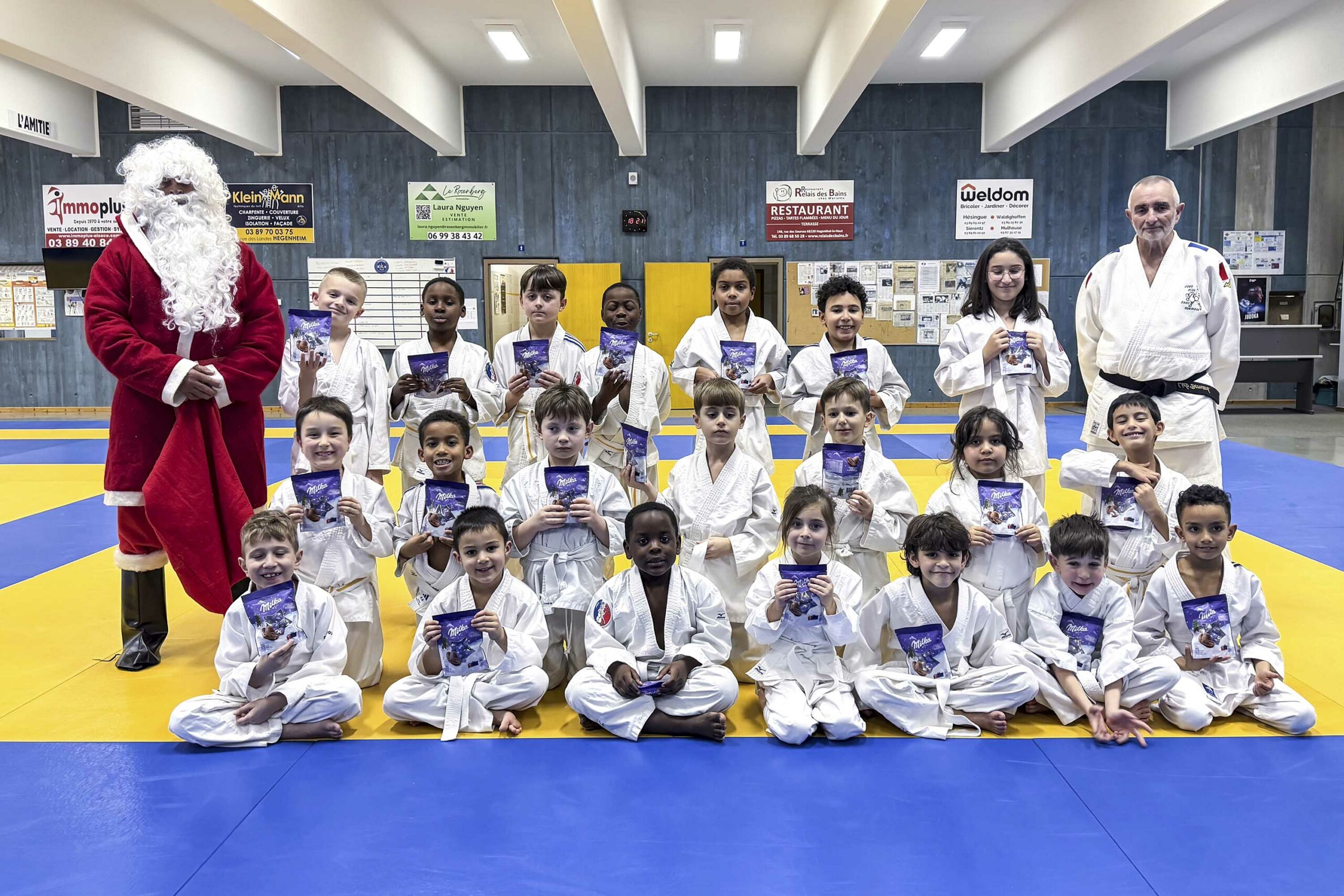 Ambiance de Noël au Judo Club Kano !