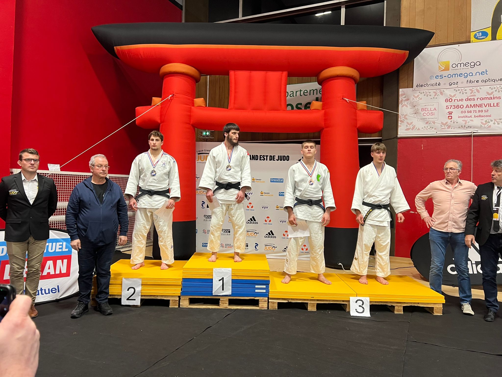 Marc-André MORARU en bronze au niveau régional